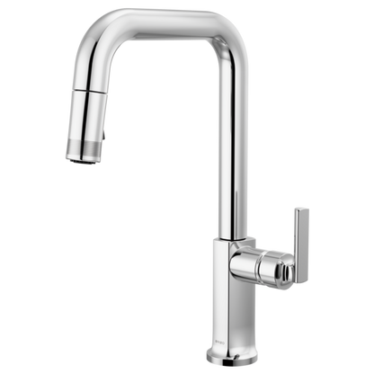 Brizo Kintsu 63007LF Pull-Down Faucet with Square Spout - Less Handle