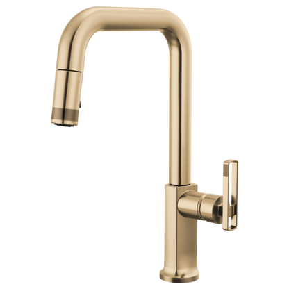 Brizo Kintsu 63007LF Pull-Down Faucet with Square Spout - Less Handle