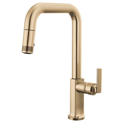 Brizo Kintsu 63007LF Pull-Down Faucet with Square Spout - Less Handle