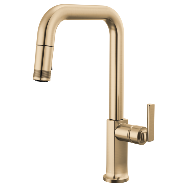Brizo Kintsu 63007LF Pull-Down Faucet with Square Spout - Less Handle