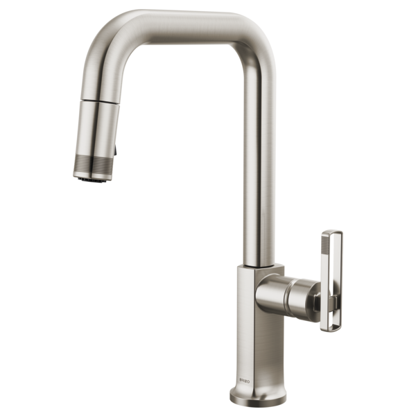Brizo Kintsu 63007LF Pull-Down Faucet with Square Spout - Less Handle