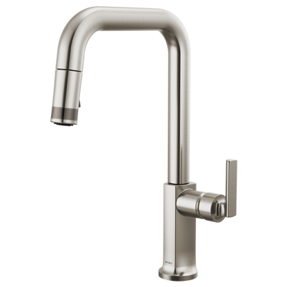 Brizo Kintsu 63007LF Pull-Down Faucet with Square Spout - Less Handle