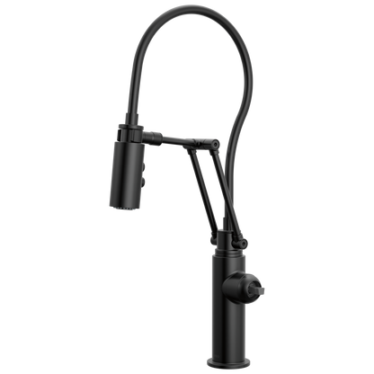 Brizo Odin 63221LF Articulating Kitchen Faucet - Less Handle