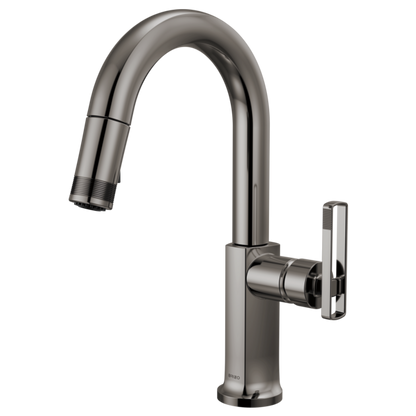 Brizo Kintsu 63906LF Pull-Down Prep Faucet with Arc Spout - Less Handle
