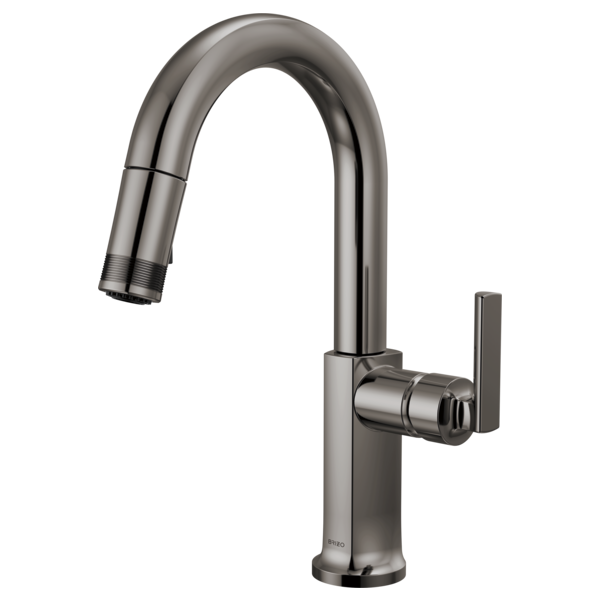 Brizo Kintsu 63906LF Pull-Down Prep Faucet with Arc Spout - Less Handle
