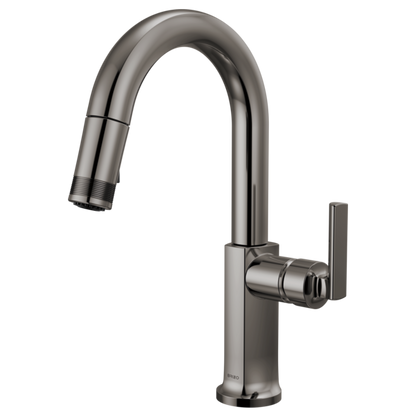 Brizo Kintsu 63906LF Pull-Down Prep Faucet with Arc Spout - Less Handle