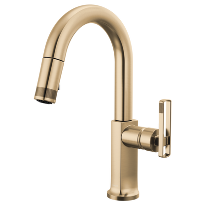 Brizo Kintsu 63906LF Pull-Down Prep Faucet with Arc Spout - Less Handle