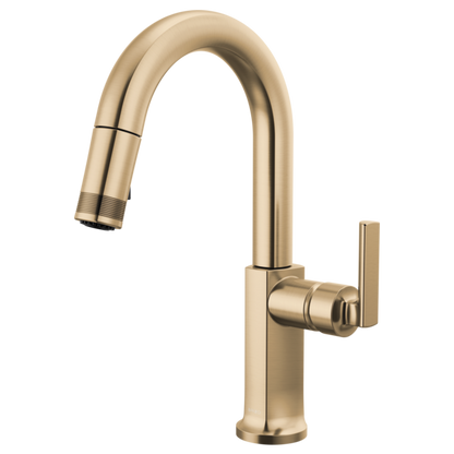 Brizo Kintsu 63906LF Pull-Down Prep Faucet with Arc Spout - Less Handle