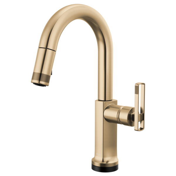 Brizo Kintsu 64906LF SmartTouch Pull-Down Prep Faucet with Arc Spout - Less Handle