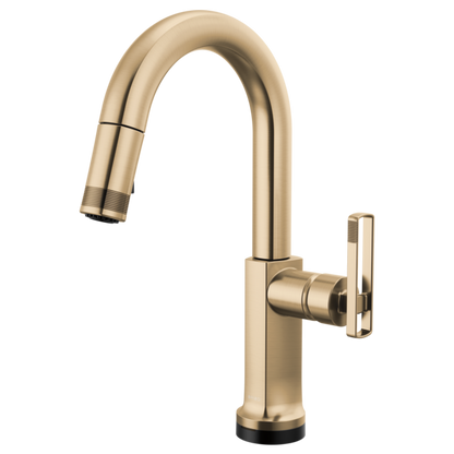 Brizo Kintsu 64906LF SmartTouch Pull-Down Prep Faucet with Arc Spout - Less Handle