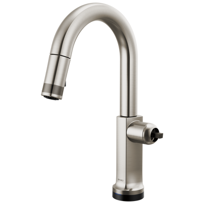 Brizo Kintsu 64906LF SmartTouch Pull-Down Prep Faucet with Arc Spout - Less Handle