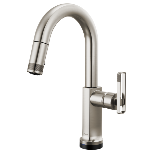 Brizo Kintsu 64906LF SmartTouch Pull-Down Prep Faucet with Arc Spout - Less Handle