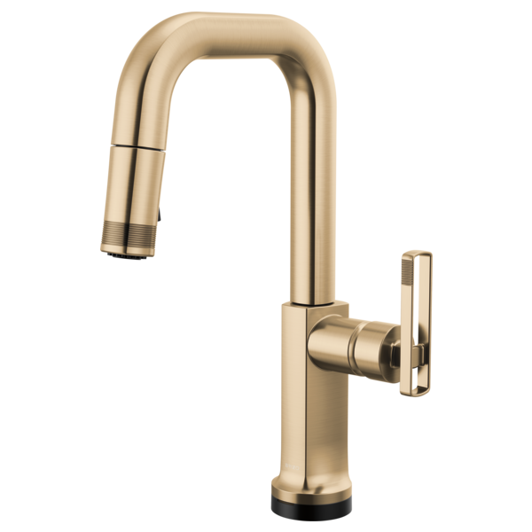 Brizo Kintsu 64907LF SmartTouch Pull-Down Prep Faucet with Square Spout - Less Handle