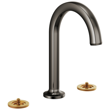 Brizo Kintsu 65306LF Widespread Lavatory Faucet with Arc Spout - Less Handles 1.2 GPM