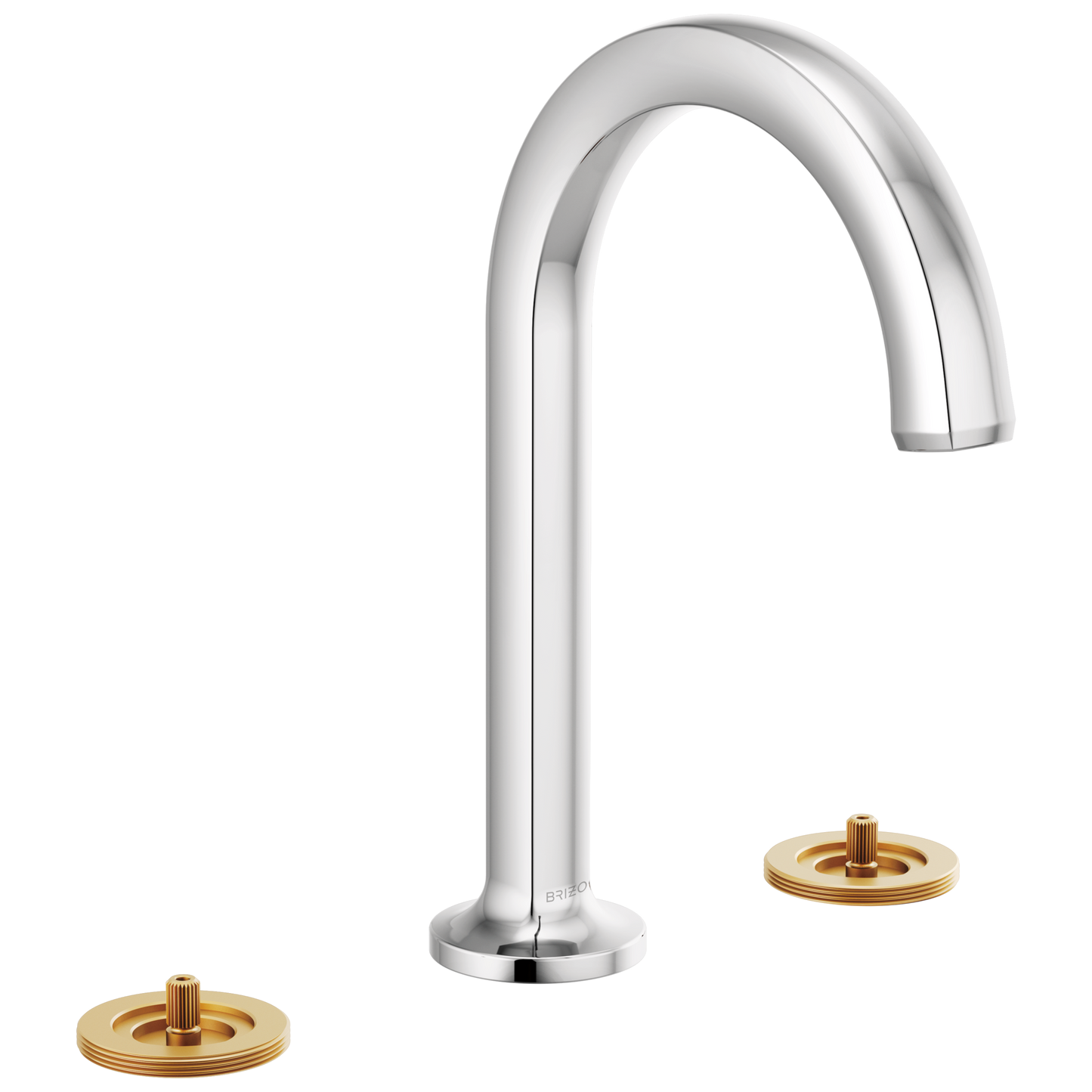 Brizo Kintsu 65306LF Widespread Lavatory Faucet with Arc Spout - Less Handles 1.2 GPM