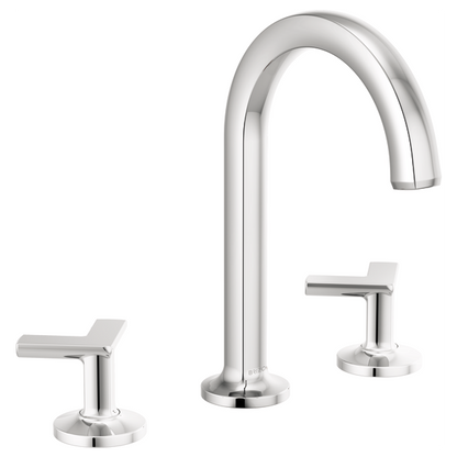 Brizo Kintsu 65306LF Widespread Lavatory Faucet with Arc Spout - Less Handles 1.2 GPM