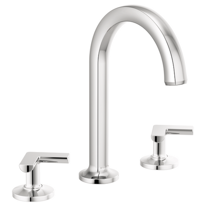 Brizo Kintsu 65306LF Widespread Lavatory Faucet with Arc Spout - Less Handles 1.2 GPM