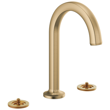Brizo Kintsu 65306LF Widespread Lavatory Faucet with Arc Spout - Less Handles 1.2 GPM