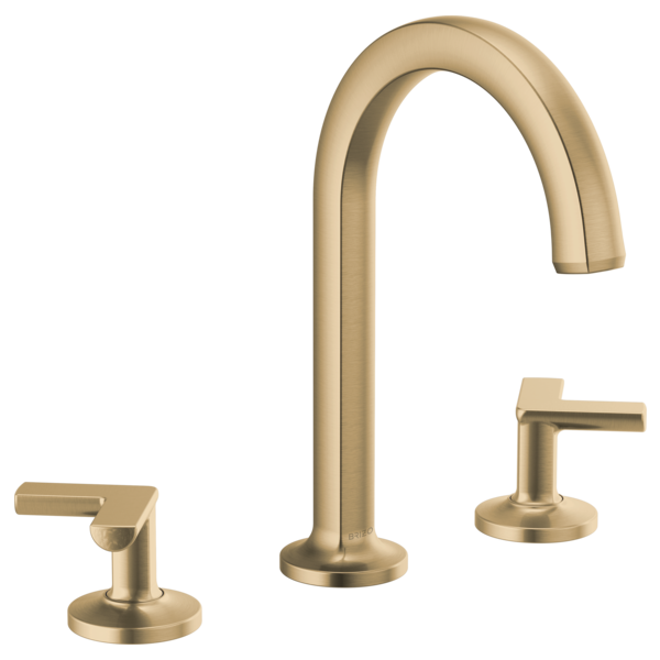 Brizo Kintsu 65306LF Widespread Lavatory Faucet with Arc Spout - Less Handles 1.2 GPM