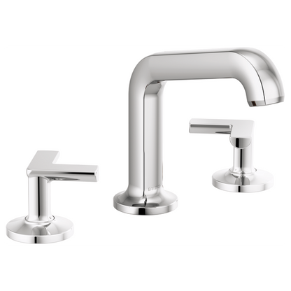 Brizo Kintsu 65307LF Widespread Lavatory Faucet with Angled Spout - Less Handles