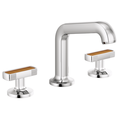 Brizo Kintsu 65307LF Widespread Lavatory Faucet with Angled Spout - Less Handles