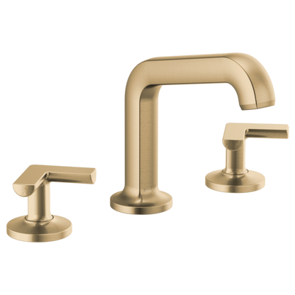 Brizo Kintsu 65307LF Widespread Lavatory Faucet with Angled Spout - Less Handles