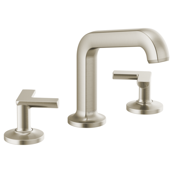 Brizo Kintsu 65307LF Widespread Lavatory Faucet with Angled Spout - Less Handles
