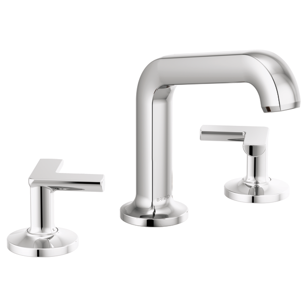 Brizo Kintsu 65307LF Widespread Lavatory Faucet with Angled Spout - Less Handles 1.5 GPM