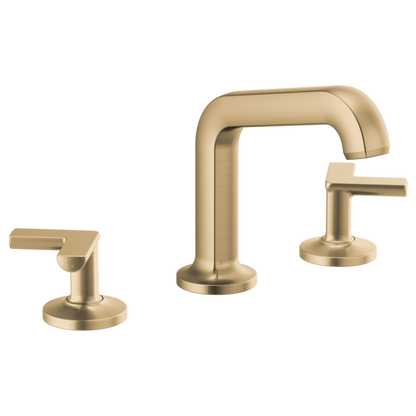 Brizo Kintsu 65307LF Widespread Lavatory Faucet with Angled Spout - Less Handles 1.5 GPM