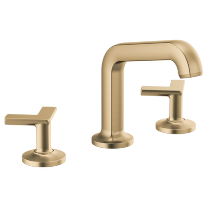 Brizo Kintsu 65307LF Widespread Lavatory Faucet with Angled Spout - Less Handles 1.5 GPM