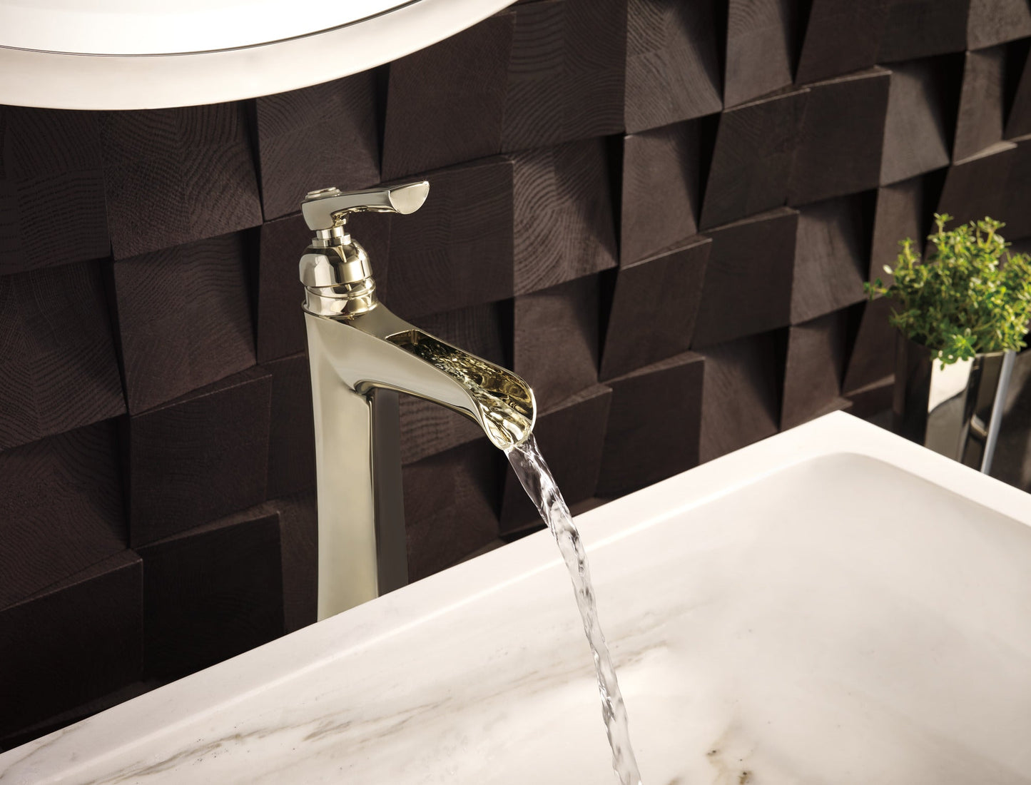 Brizo Rook 65461LF Single-Handle Vessel Lavatory Faucet 1.2 GPM