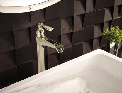 Brizo Rook 65461LF Single-Handle Vessel Lavatory Faucet with Channel Spout 1.5 GPM