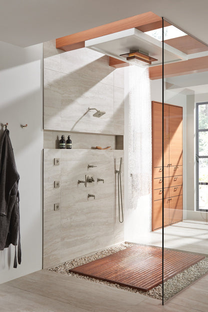 Brizo Frank Lloyd Wright 81422 21” Single-Function Raincan Shower Head with Integrated Lighting - 1.75 GPM