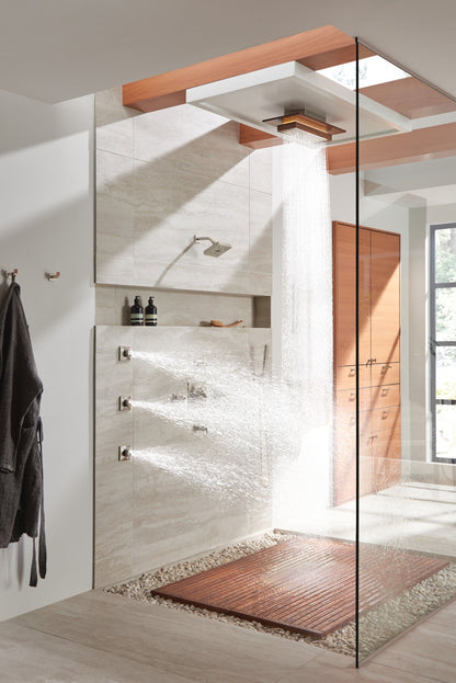Brizo Frank Lloyd Wright 81422 21” Single-Function Raincan Shower Head with Integrated Lighting - 1.75 GPM