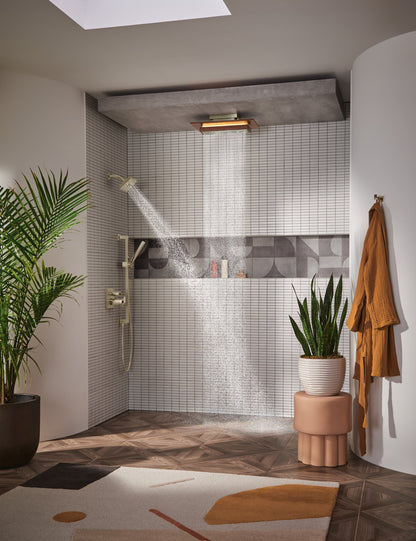 Brizo Frank Lloyd Wright 81422 21” Single-Function Raincan Shower Head with Integrated Lighting - 1.75 GPM