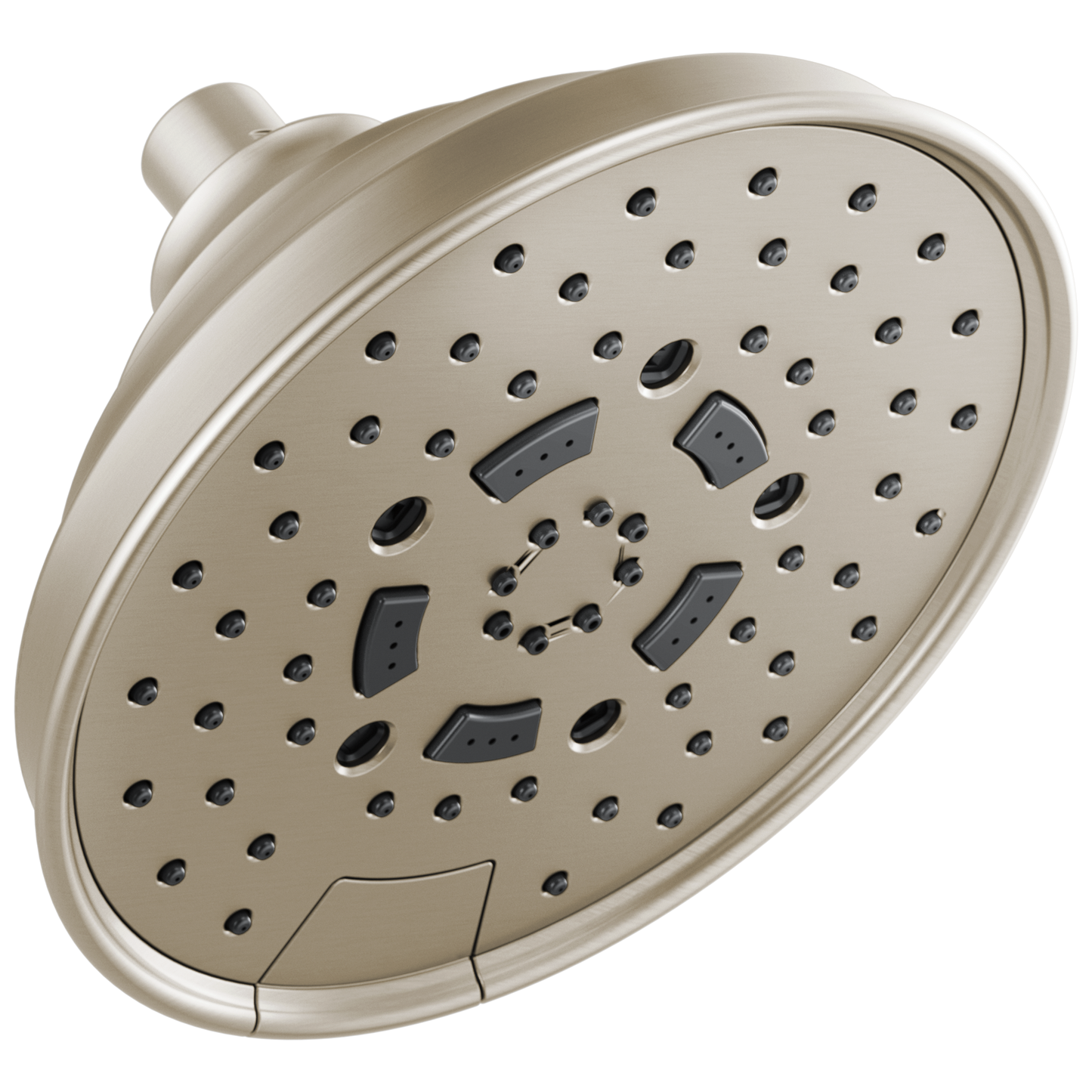 Brizo Essential Shower 87495 7" Classic Round H2Okinetic Multi-Function Wall Mount Shower Head - 1.75 GPM