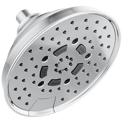 Brizo Essential Shower 87495 7" Classic Round H2Okinetic Multi-Function Wall Mount Shower Head - 1.75 GPM