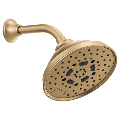 Brizo Essential Shower 87495 7" Classic Round H2Okinetic Multi-Function Wall Mount Shower Head - 1.75 GPM