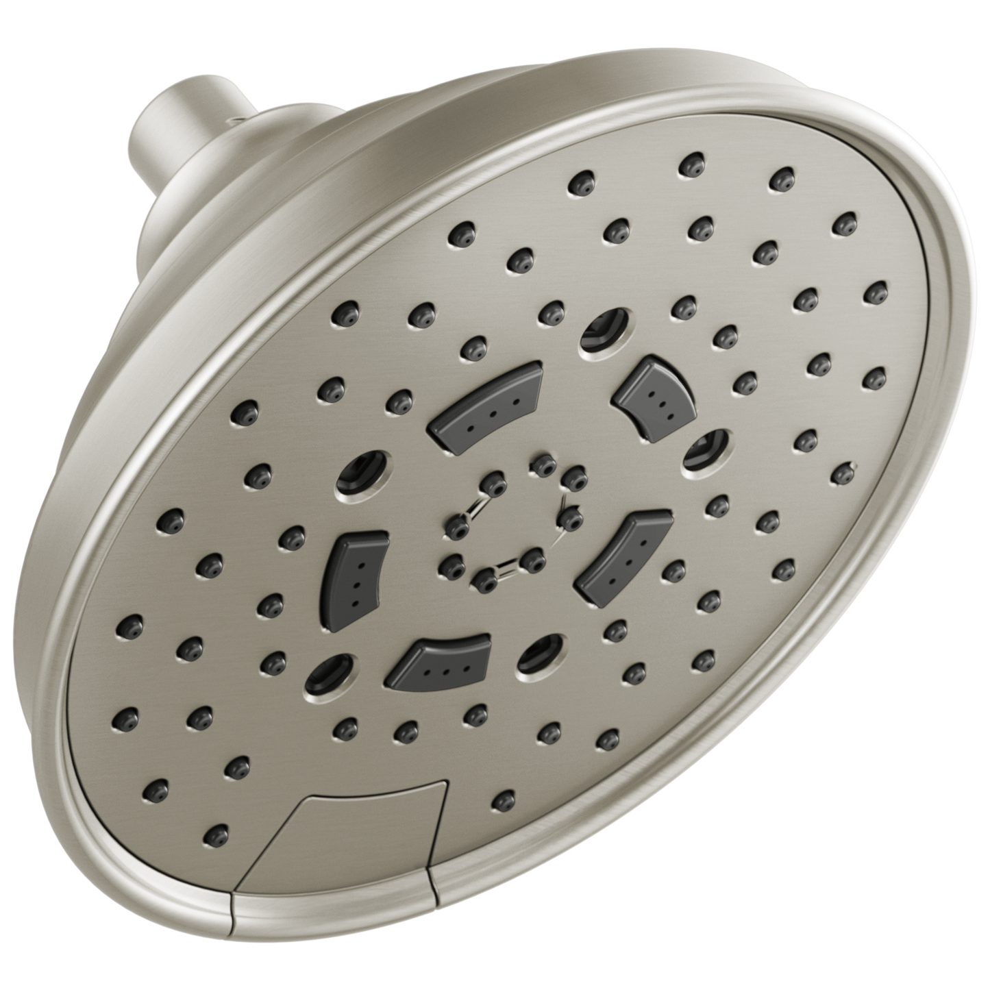Brizo Essential Shower 87495 7" Classic Round H2Okinetic Multi-Function Wall Mount Shower Head - 1.75 GPM