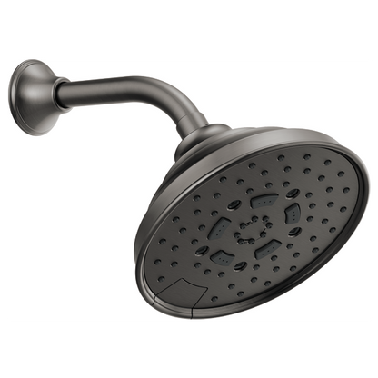 Brizo Essential Shower 87495 7" Classic Round H2Okinetic Multi-Function Wall Mount Shower Head - 1.75 GPM