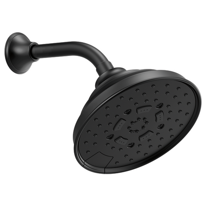 Brizo Essential Shower 87495 7" Classic Round H2Okinetic Multi-Function Wall Mount Shower Head - 1.75 GPM