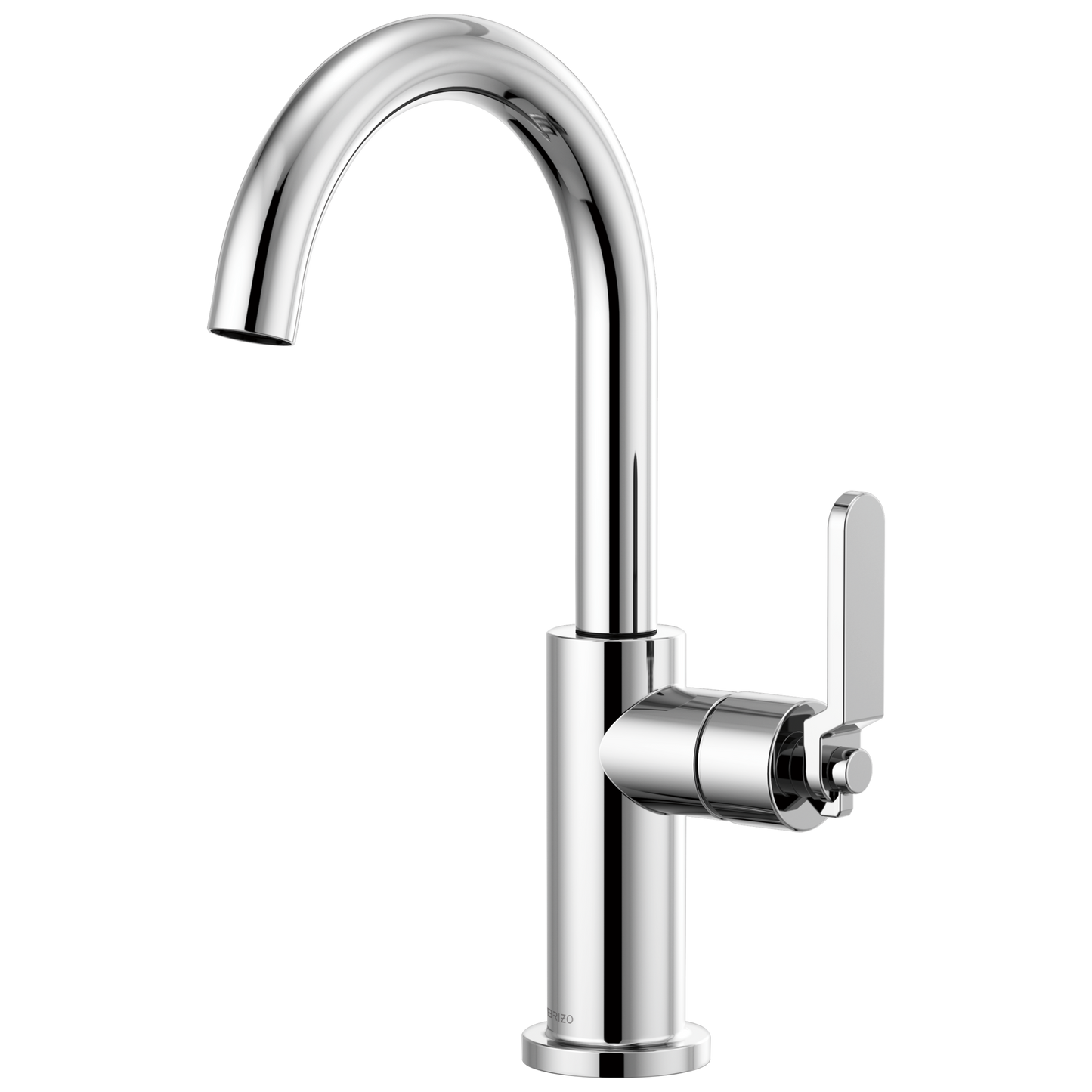 Brizo Litze 61044LF Bar Faucet with Arc Spout and Industrial Handle Kit