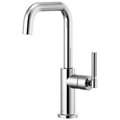 Brizo Litze 61053LF Bar Faucet with Square Spout and Knurled Handle Kit