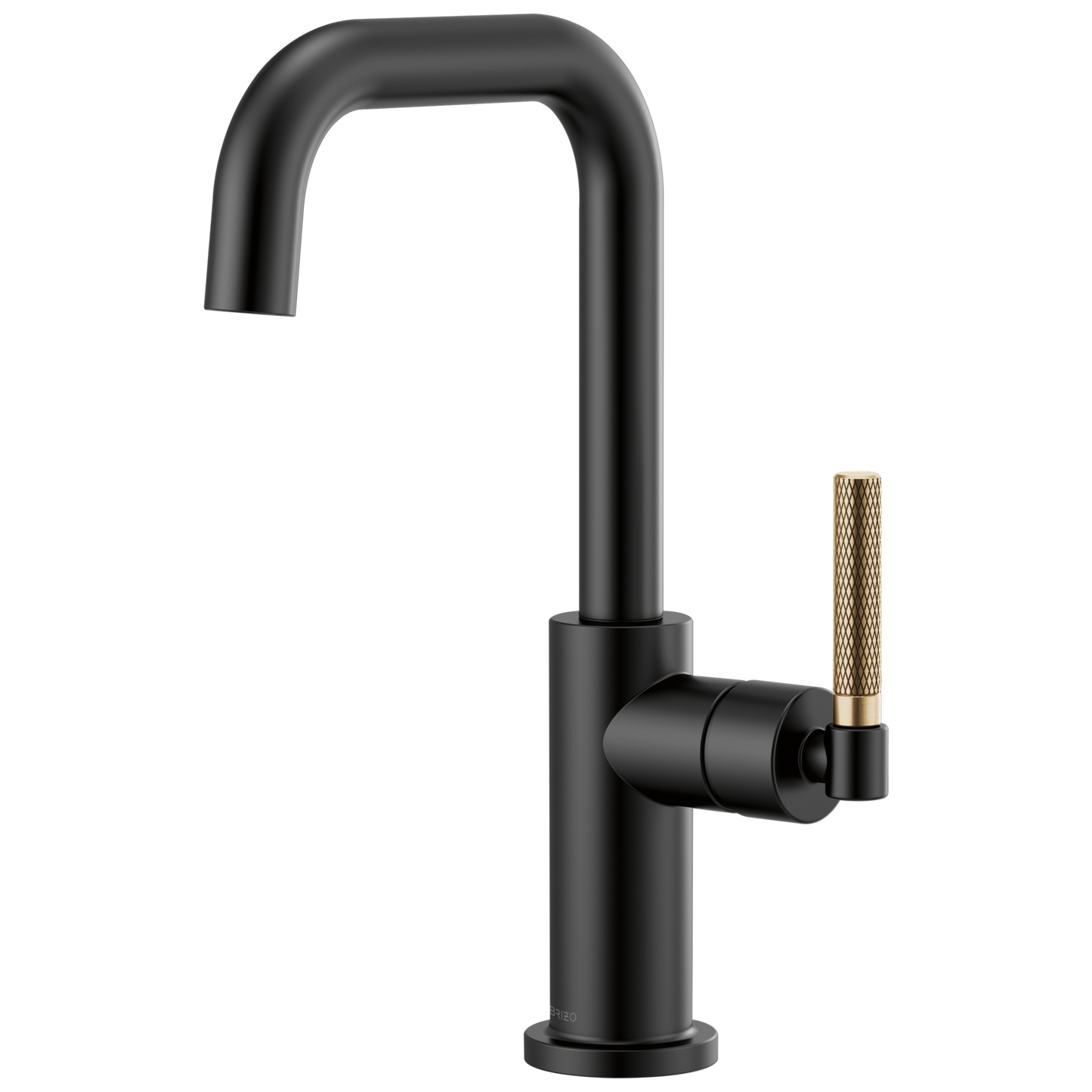 Brizo Litze 61053LF Bar Faucet with Square Spout and Knurled Handle Kit