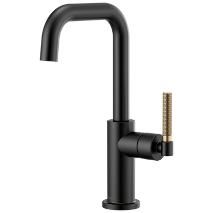 Brizo Litze 61053LF Bar Faucet with Square Spout and Knurled Handle Kit