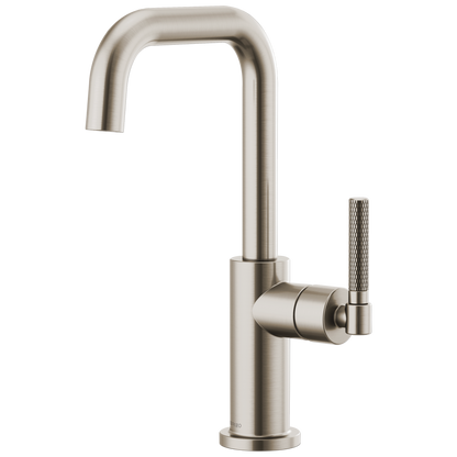 Brizo Litze 61053LF Bar Faucet with Square Spout and Knurled Handle Kit