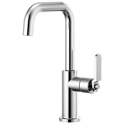 Brizo Litze 61054LF Bar Faucet with Square Spout and Industrial Handle Kit