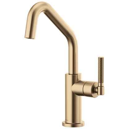 Brizo Litze 61063LF Bar Faucet with Angled Spout and Knurled Handle Kit