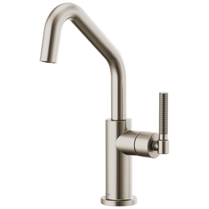 Brizo Litze 61063LF Bar Faucet with Angled Spout and Knurled Handle Kit