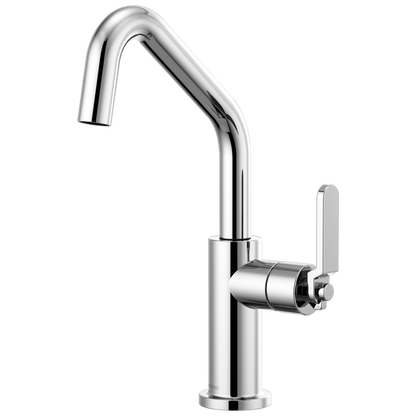 Brizo Litze 61064LF Bar Faucet with Angled Spout and Industrial Handle Kit